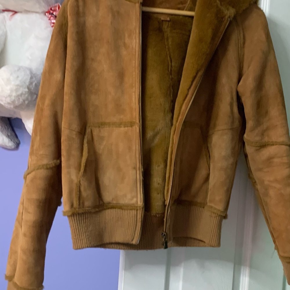 Brown Shearling UGG Jacket